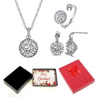 Necklace, Earrings & Ring - Xmas Box