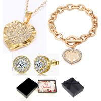 Necklace, Bracelet & Earrings - Xmas Box