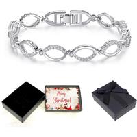 Gleaming Silver Multi-Link Bracelet - Perfect Christmas Gift!