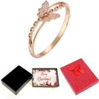 Golden Butterfly Bangle - Festive Delight Xmas Box