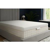 10cm Memory Foam Mattress Topper with Soft Knit Cover - 6 Sizes, Hypoallergenic