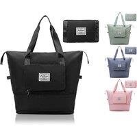 Large Foldable Gym Bag - Black, Pink, Blue, Green