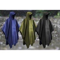 Waterproof Hooded Poncho - 5 Colours!