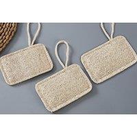 Natural Loofah Kitchen Sponge - White Or Khaki & Pack Options!