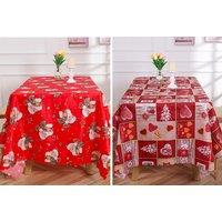 Christmas Printed Tablecloth - 2 Design Options