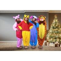 Novelty Winnie The Pooh Inspired Snuggle Onesies - 6 Styles