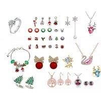 24 Surprise Christmas Jewellery Pieces - Upgrade Option - Silver