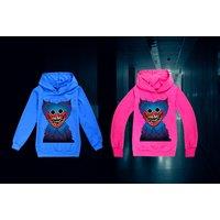 Kid'S Cartoon Huggy Wuggy Inspired Hoodie - 7 Colours