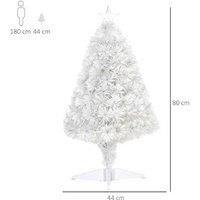 Homcom 2.5Ft Tabletop Christmas Tree