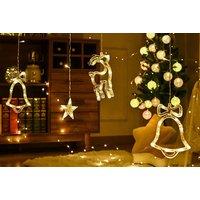 Christmas Curtain Fairy String Lights - Multi-Coloured And Warm Coloured Light Options!