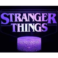Stranger Things Inspired 3D Led Table Night Light - 16-Colour Mood Lamp, 3 Styles