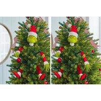 Large Grinch Inspired Christmas Tree Decoration