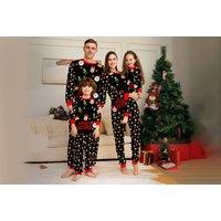 Matching Family Christmas Pyjamas - Black
