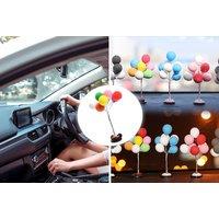 Creative Balloon Car Accessory - 6 Options! - White