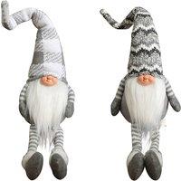 Chubby Plush Faceless Elf Decoration - Two Style Options