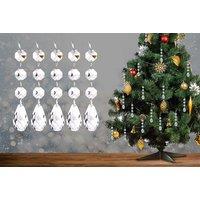 Crystal Christmas Tree Pendants - 10, 20 Or 40 Pieces