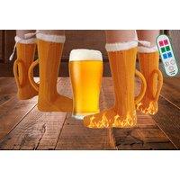 Novelty Heated Beer Cup Socks