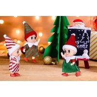 Christmas Miniature Elf Twins - 2 Options!