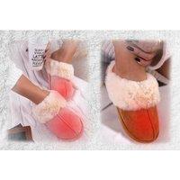 Fleece-Lined Cosy Usb Heated Slippers - 3 Colours - Pink