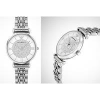 Emporio Armani Ar1925 Slim Ladies Watch - Silver