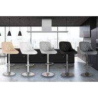 Set Of Madrid Adjustable Breakfast Barstools - Multiple Colours