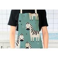 Kids' Colourful Zebra Apron - (1 Or 2 Pack)