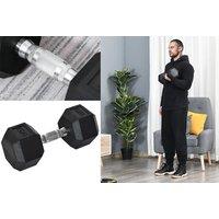 Homcom 15Kg Single Dumbbell