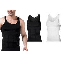 2-Pack Men'S Shapewear Vests - Black Or White