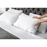 Microfiber White Pillowcases 4 Pack