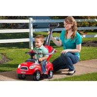 Kid'S 3 In 1 Ride On Push Car Stroller - 2 Colour Options! - Red