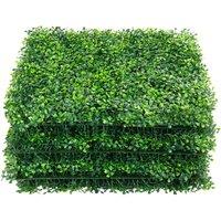 Artificial Boxwood Hedge Panel - Low Maintenance Indoor Foliage