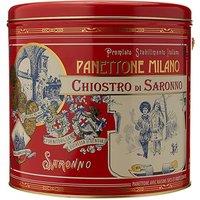 1kg Classic Italian Panettone in Decorative Tin - Traditional Cake, Family Size