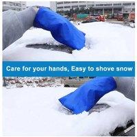 Car Windscreen Ice Scraper And Hand Mit