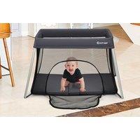 2-In-1 Portable Baby Crib And Playpen - 2 Colours!