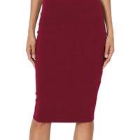 Unisex Navy Chic Women'S Pencil Skirt - Perfect For Every Occasion