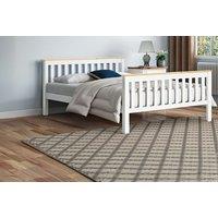 Elegant Wooden Bed Frame with Mattress Options