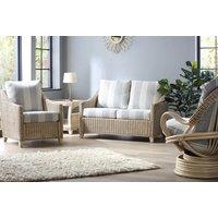 Three Piece Dijon Fabric Sofa Set - Sofa And Two Armchairs! - Grey