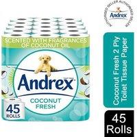 Andrex Coconut Fresh 2 Ply 45 Rolls