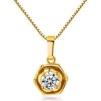Radiant Necklace & Earrings Set With Valentine'S Gift Box