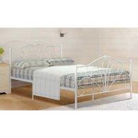 Emmie Classic Metal Bed With Optional Kerri Mattress