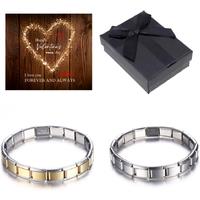 Romantic Steel Bracelet & Valentine Surprise Box