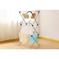 Rainberg Three-Tiered Clothes Horse & Laundry Basket