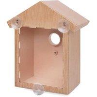 Window-Mounted Songbird Nesting Box - Weatherproof, Wildlife-Friendly