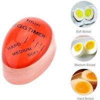 Silicone Colour-Changing Egg Timer - Precision Boiled Eggs, Easy Clean, Durable