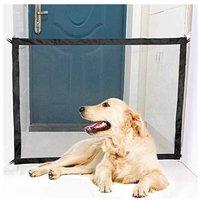 Versatile Mesh Pet Gate for Small Dogs & Cats - Tall, Portable, Easy-Fit Barrier