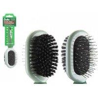Double Sided Premium Dog Grooming Brush - Dual-Action, Cushioned, All Coat Types