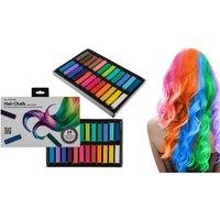 24-Piece Hair Salon Chalk Set - Temporary Colour for Creative Styles