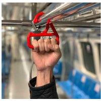 Contactless Multi-Use Door Opener Tool - DIY Hygiene Gadget, Hard Plastic, Pocket Size