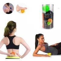Ultimate 3-Piece Spiky Massage Ball Trio for Muscle Relief & Relaxation