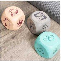 Partner Yoga Foam Dice Set - Compact, Portable Gym Equipment for Couples